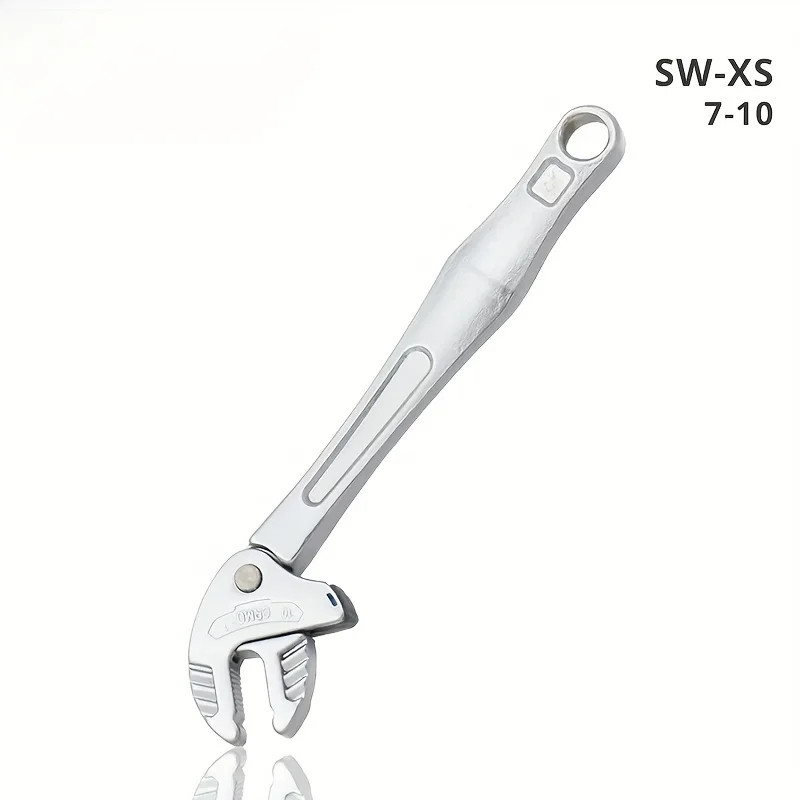 Heavy-Duty Industrial Crab Claw Wrench Self-Adjusting Ratchet Wide Jaw for Autom