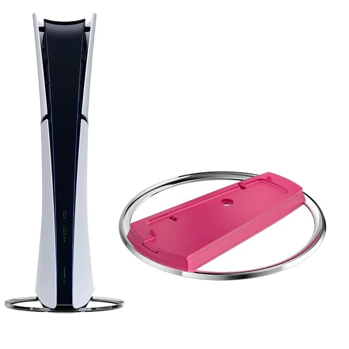 Vertical Stand Compatible With PS5 Consoles Slim Base PlayStation 5 RED Stand