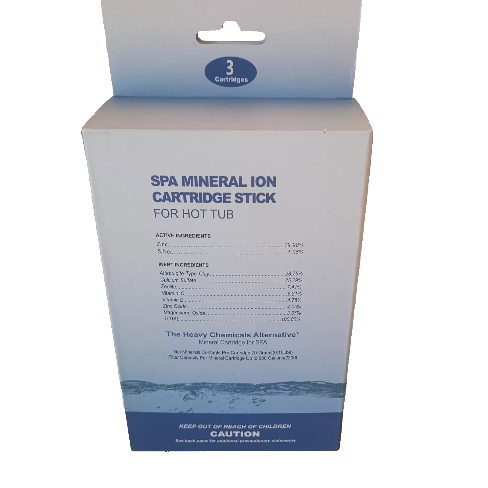 NEW SPA Mineral ION Cartridge Stick Hot tub 3 Pack