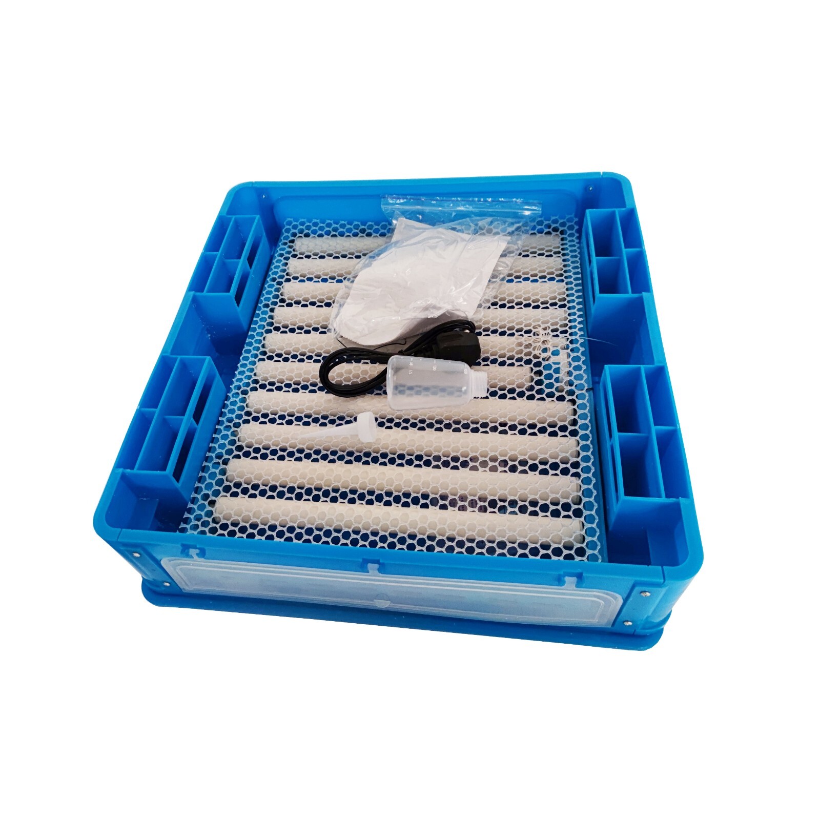 110V Bird Egg Incubator Poultry Hatcher Breeder Automatic Egg Turning 64 Eggs