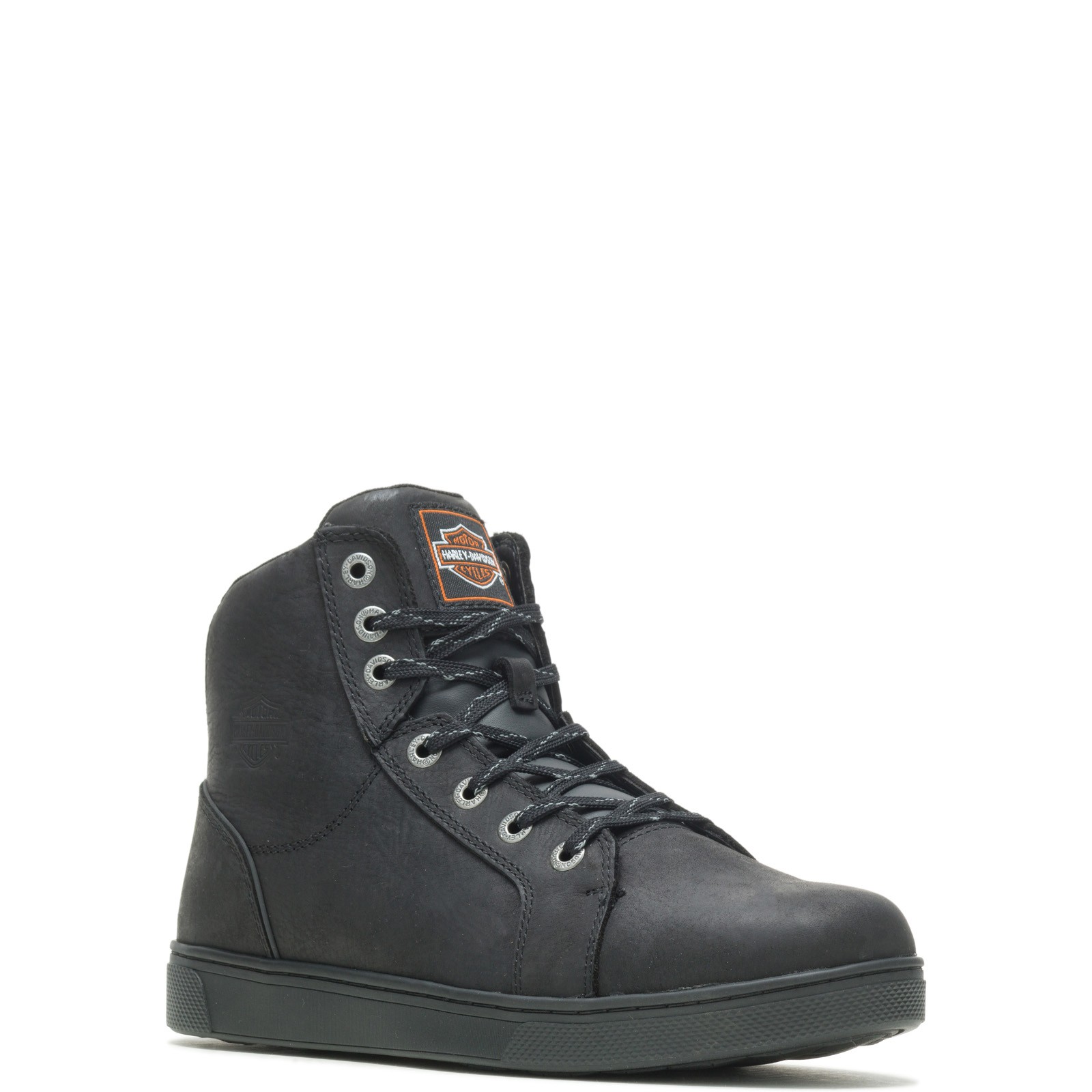 Harley-Davidson Watkins 6" D93517 Mens Black Lifestyle Sneakers Shoes