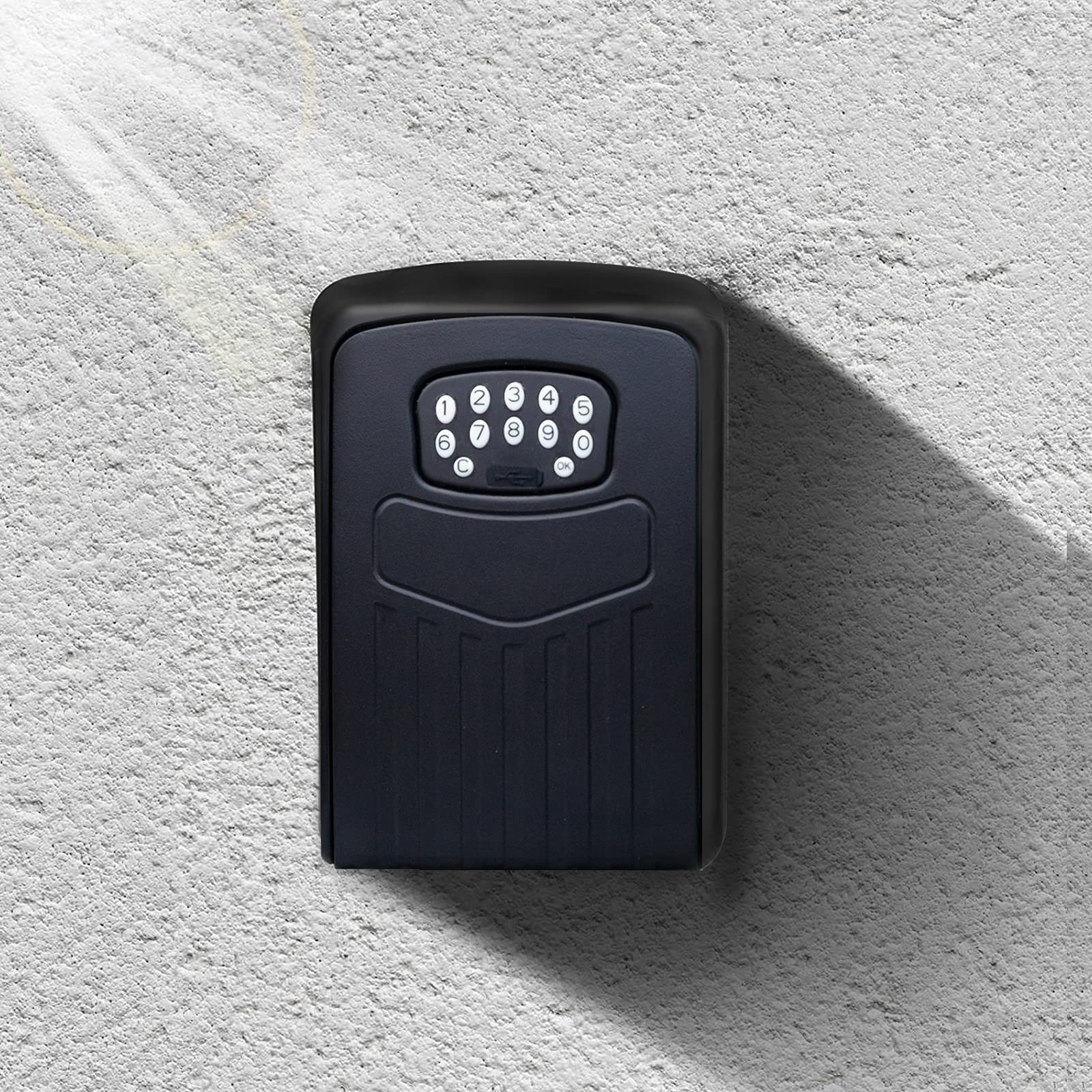 Smart Digital Lock Box for Key, APP Control Bluetooth Wireless Lock Box for K...