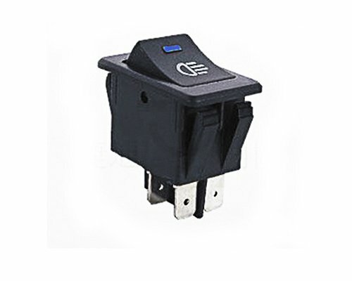 CYGUSA DPST (ON/Off) Illuminated Rocker Switch Blue 35AMPS @ 12VDC