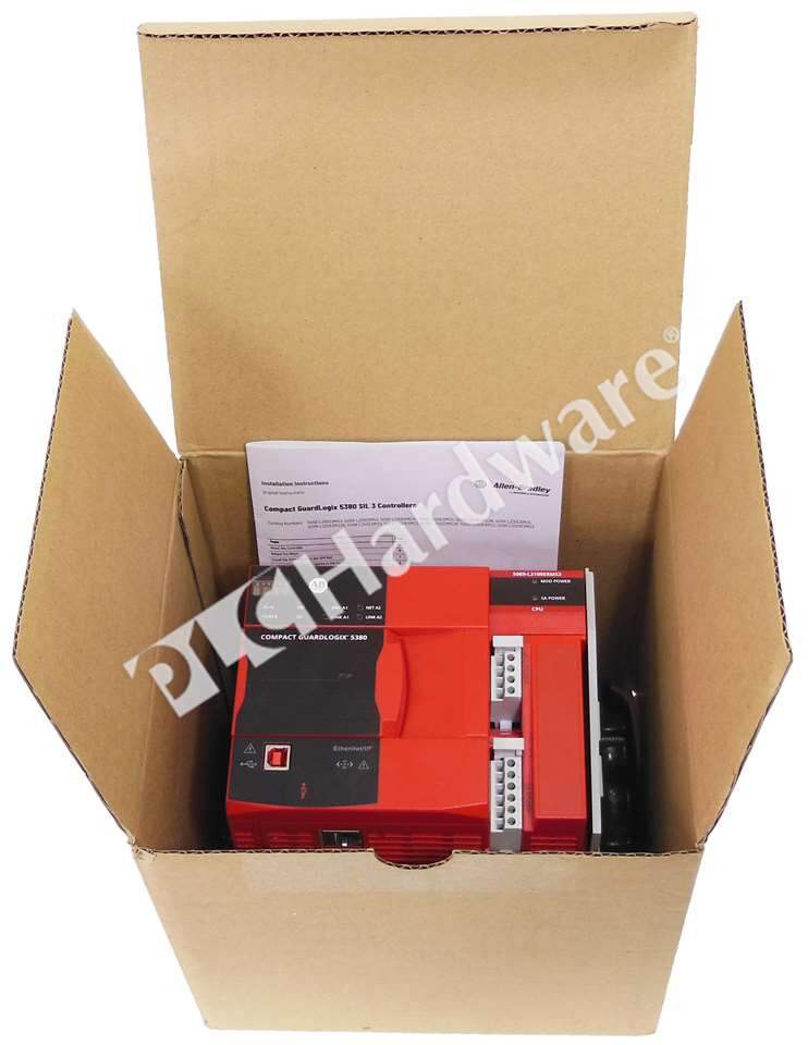 Surplus Allen Bradley 5069-L3100ERMS3 /A 2022 GuardLogix 5380 Safety Controller
