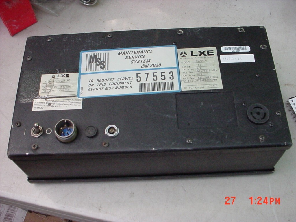 LXE 1100VMT 1100 Terminal 4400L01 Transceiver Screen Controller Interface Keypad
