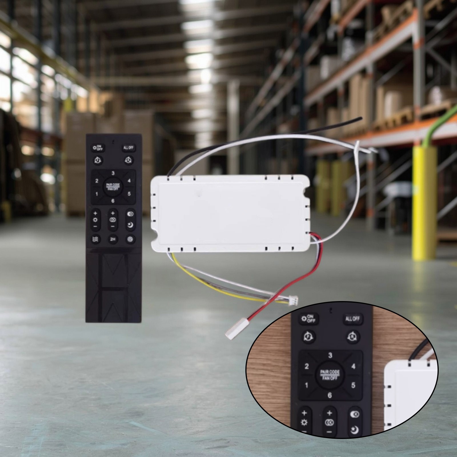 Ceiling Fan Light Remote Control Dimmable Controller Driver Accessories
