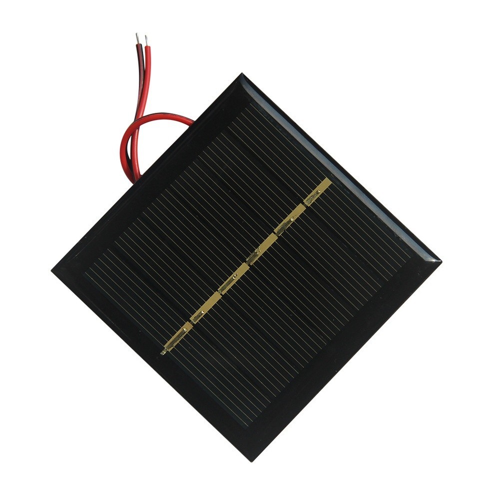 for 3v 0.6W Polycrystalline Solar Panel 65x65mm for Charging Tiny Electronics
