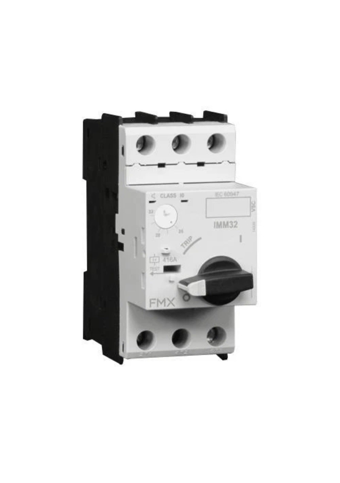 Motor Protection Circuit Breaker IMM32-6P3A MMS 4.0-6.3A 3-Phase Overload DIN Ra