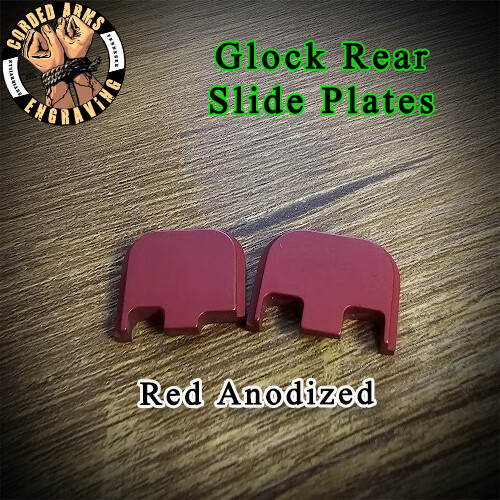 Custom Laser Engraved -Rear Slide Plate Back Plate for FullSizedGlocksGen1-5