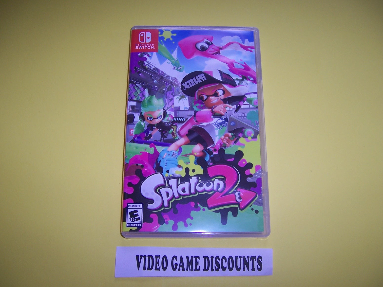 Original Box Case Replacement Nintendo Switch Splatoon 2