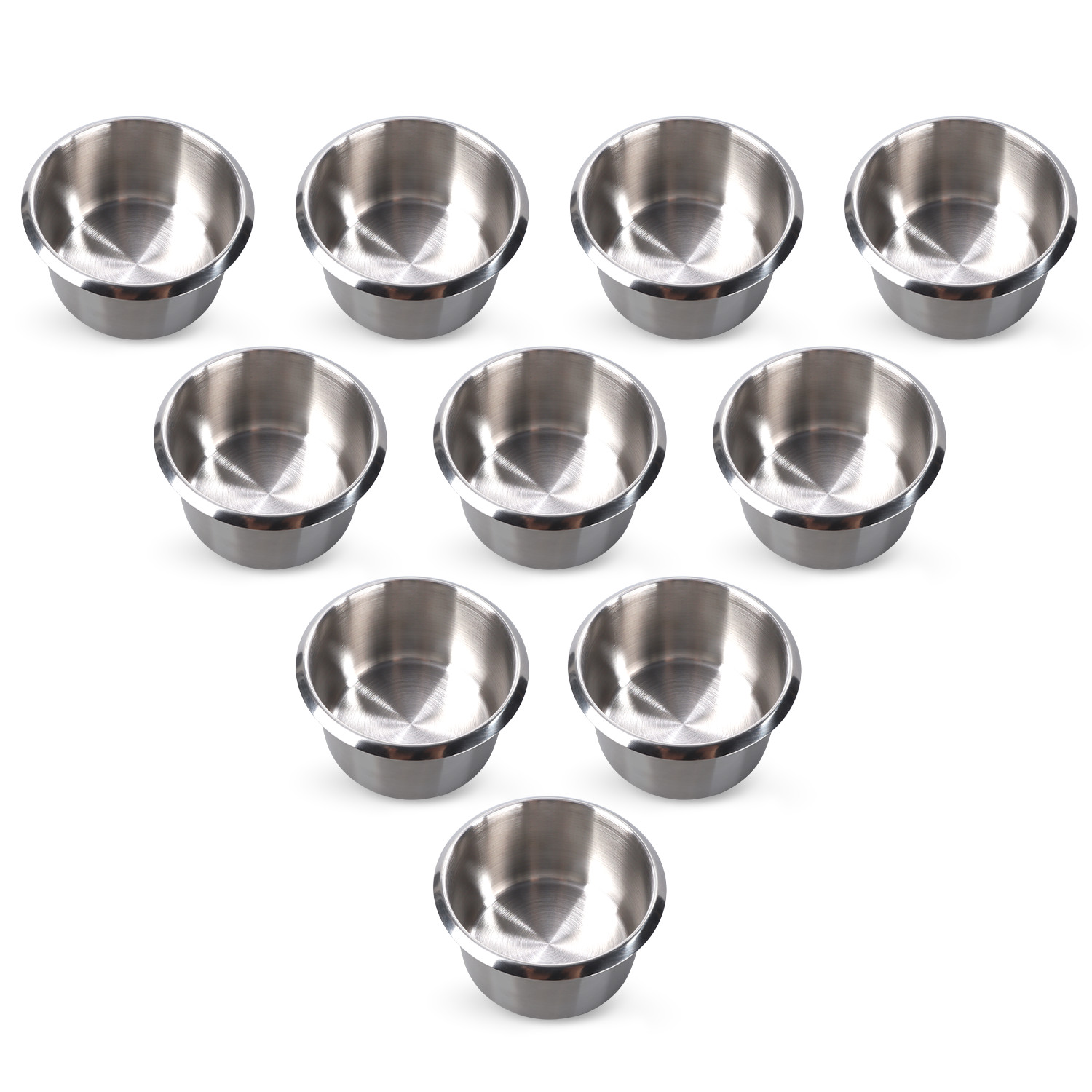 10 Universal JUMBO Steel Cup Drink Holder for Car/Truck/Camper/RV/Marine Boat