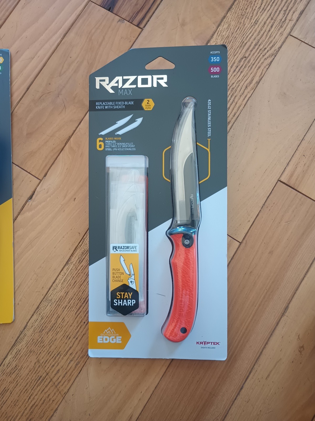 Outdoor Edge Razor Max RMB-20C Hunting Knife - Orange