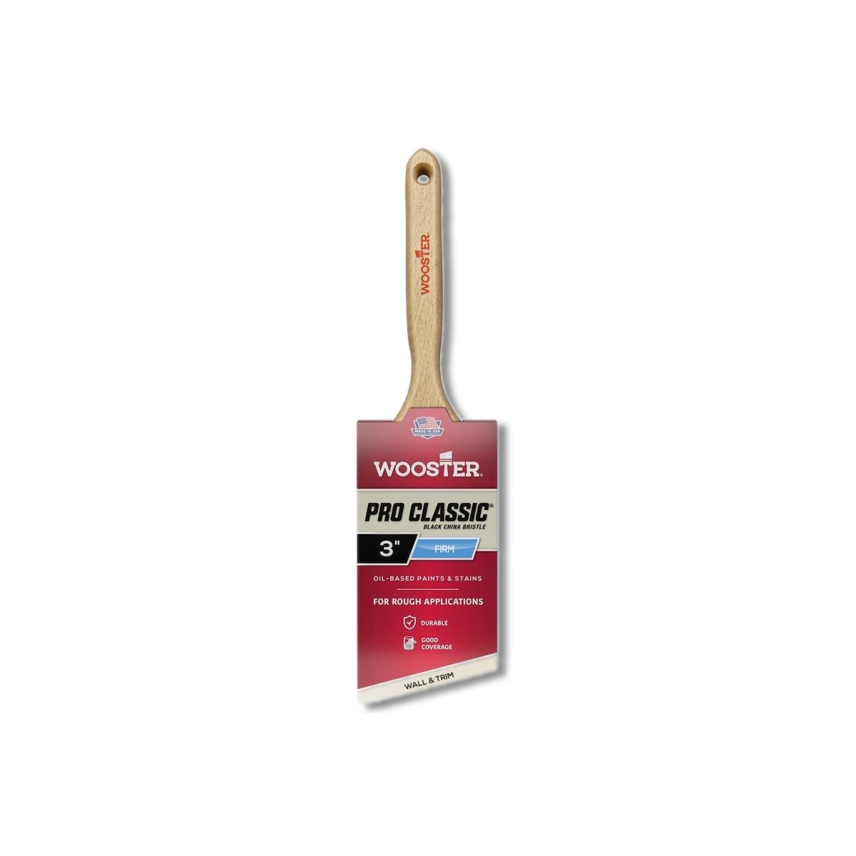 Wooster Pro Classic 3 in Angle Paint Brush Z1293-3