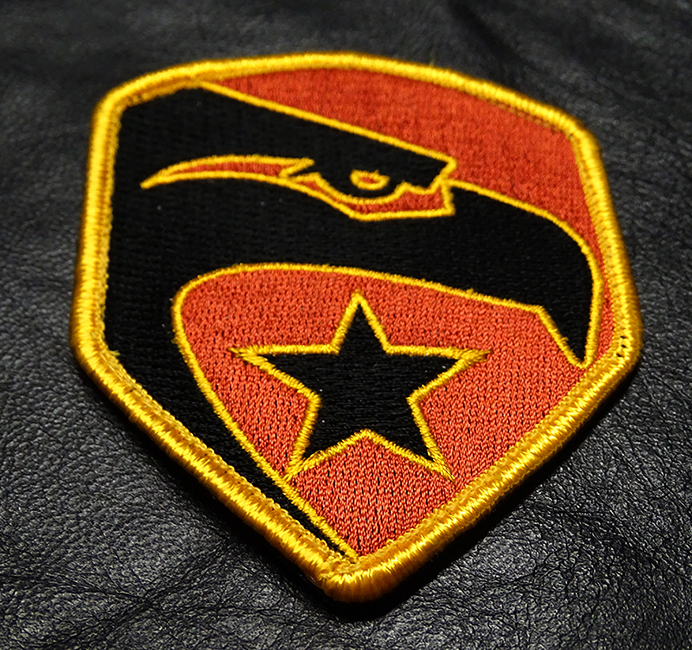 GI JOE EAGLE USA TACTICAL COMBAT MORALE  MILITARY HOOK PATCH