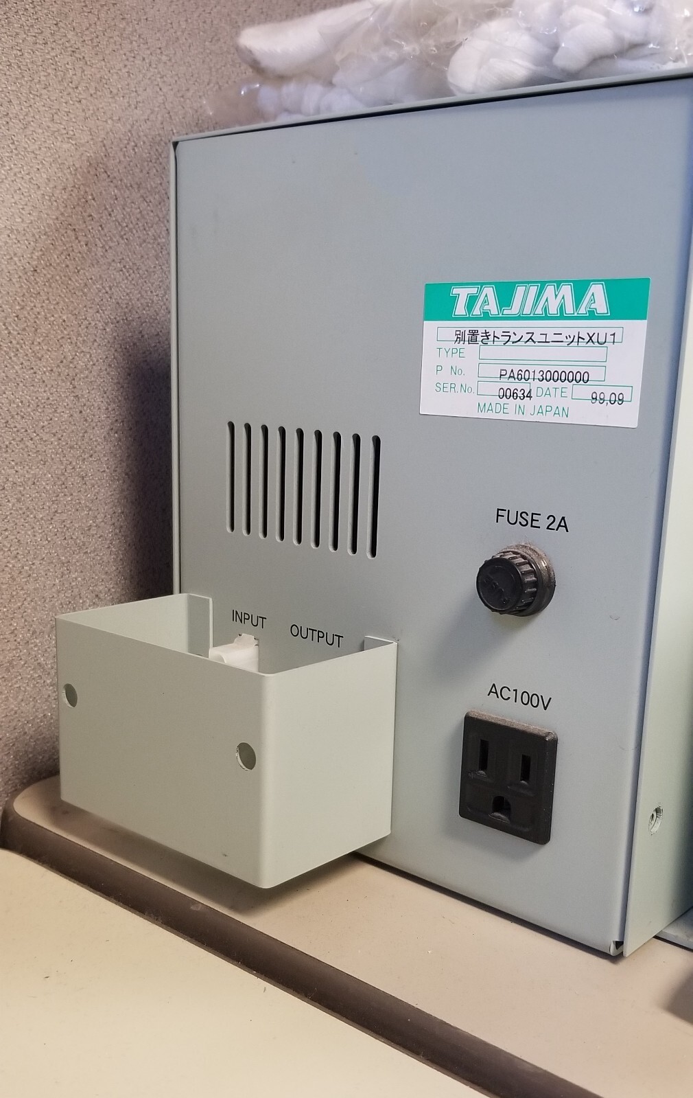 Tajima TMFXII-C1202 Embroidery Machine Transformer