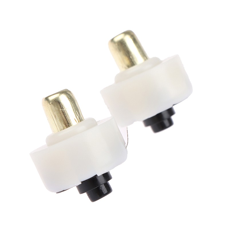 2Pcs 17mm LED Flashlight Push Button Switch ON/ OFF Electric Torch Tail Swi.t2