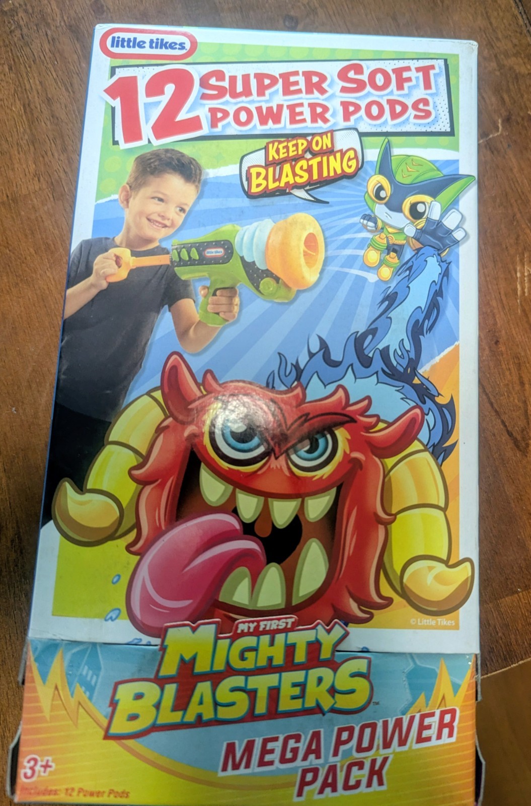 My First MIGHTY BLASTERS 12 Super Soft Power Pods Mega Power Pack NEW
