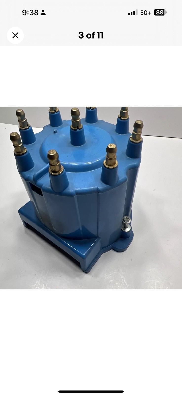E-Tron Electronic Distributor Cap D338