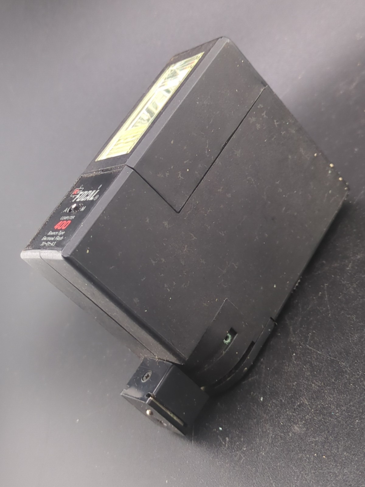 K Mart Focal Computer 400 Camera Flash Unit Vintage Accessory Untested