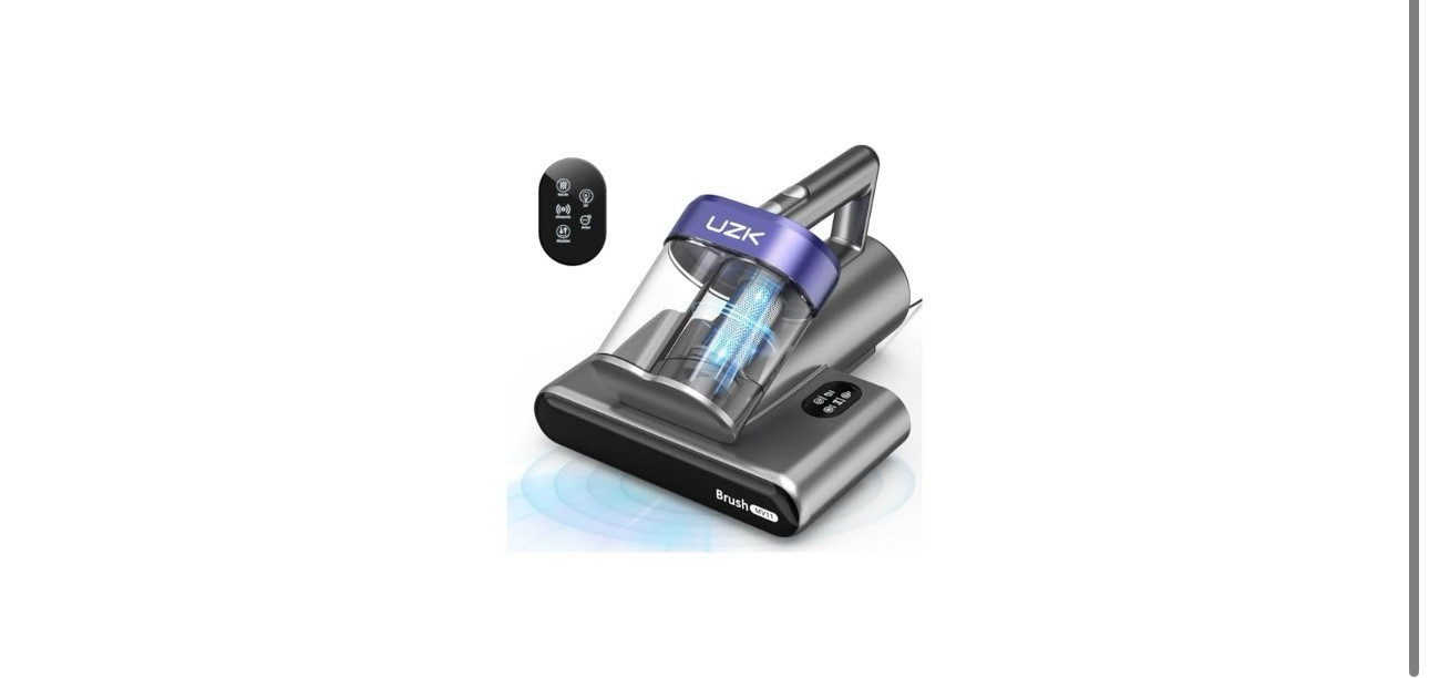UZK MV11-01 Mattress Vacuum Cleaner, Corded, Light Purple