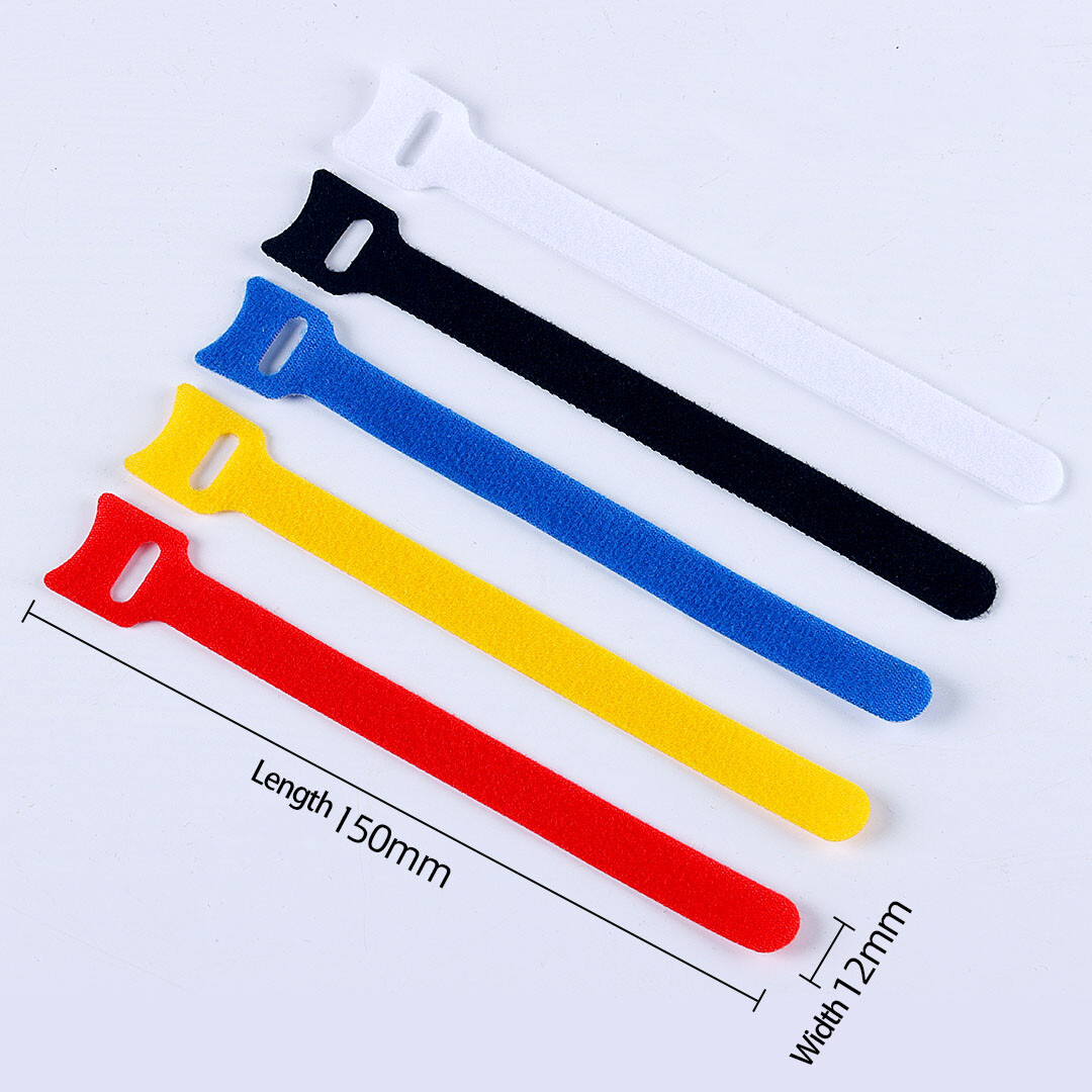 T-Shaped Hook＆Loop Strap Available In Multiple Colors Width:12mm Length:150mm