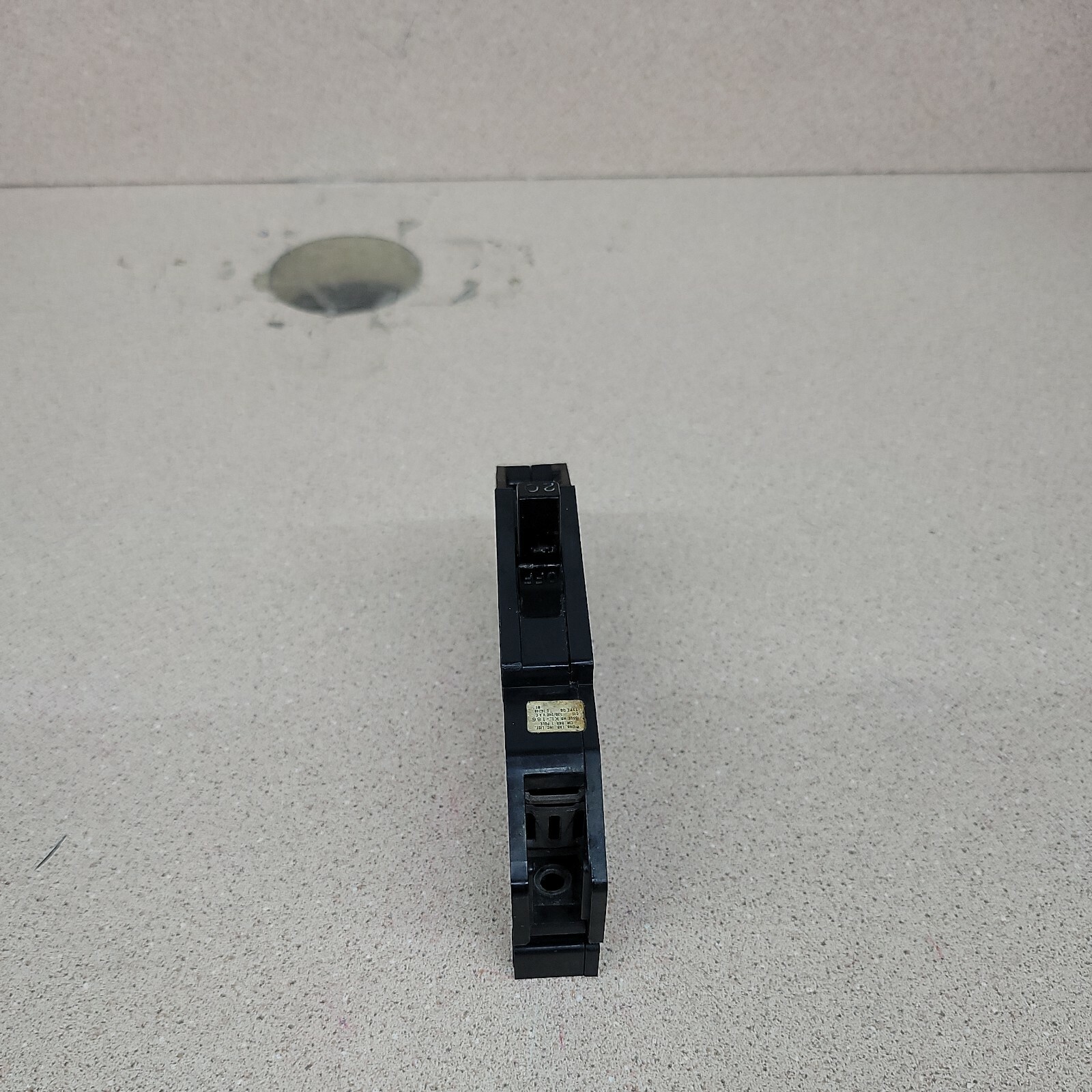 Zinsco QB20 GTE Sylvania 1 Pole 20 Amp 120VAC Type QB Bolt On Circuit Breaker