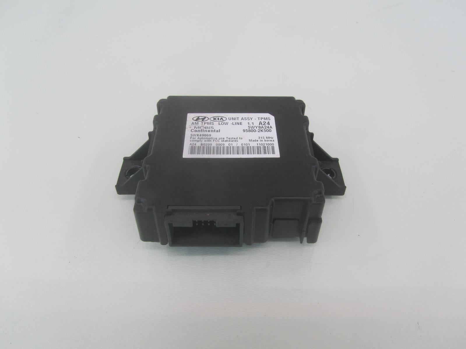 11-13 KIA SOUL Tire Pressure Monitor System Control Module Relay TPMS 958002K500