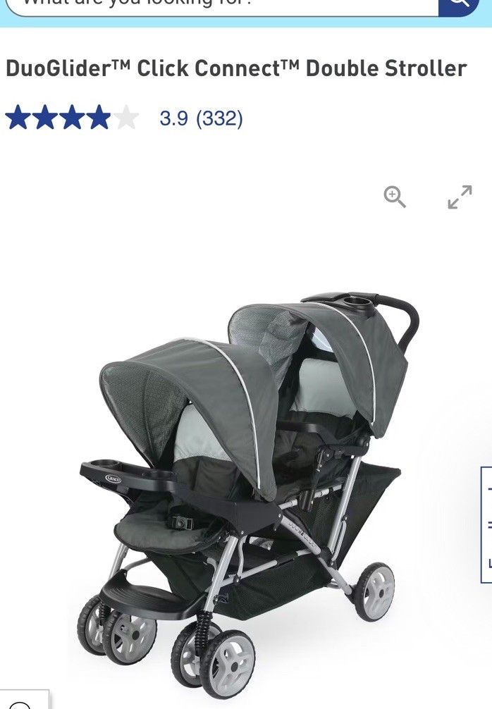 New Graco DuoGlider Click Connect Stroller Replacement Front Child Tray