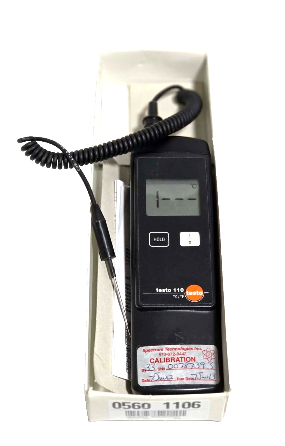 Testo 110 Thermometer Works Great Celsius and Fahrenheit