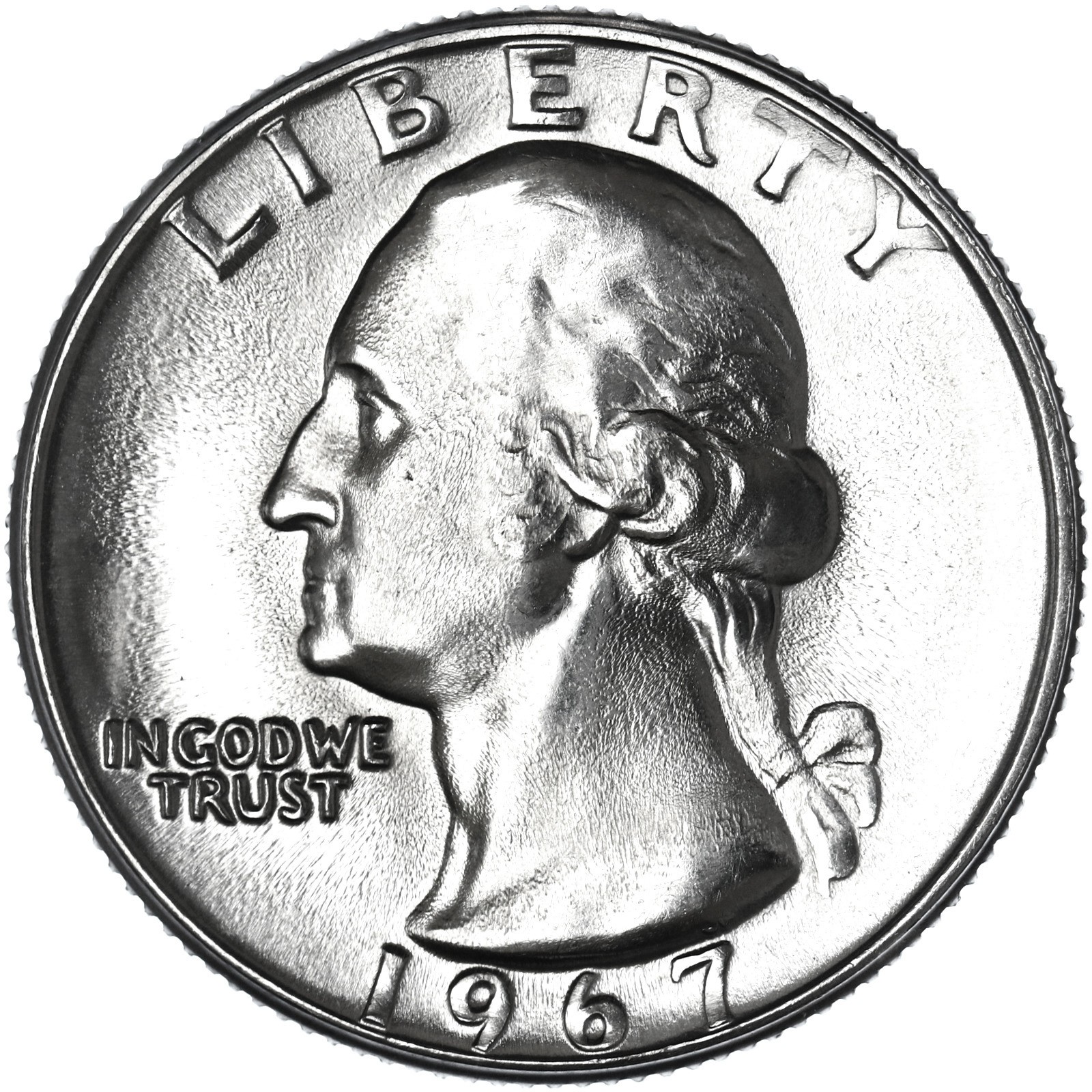 1967 (P) Washington Quarter Choice BU US Coin