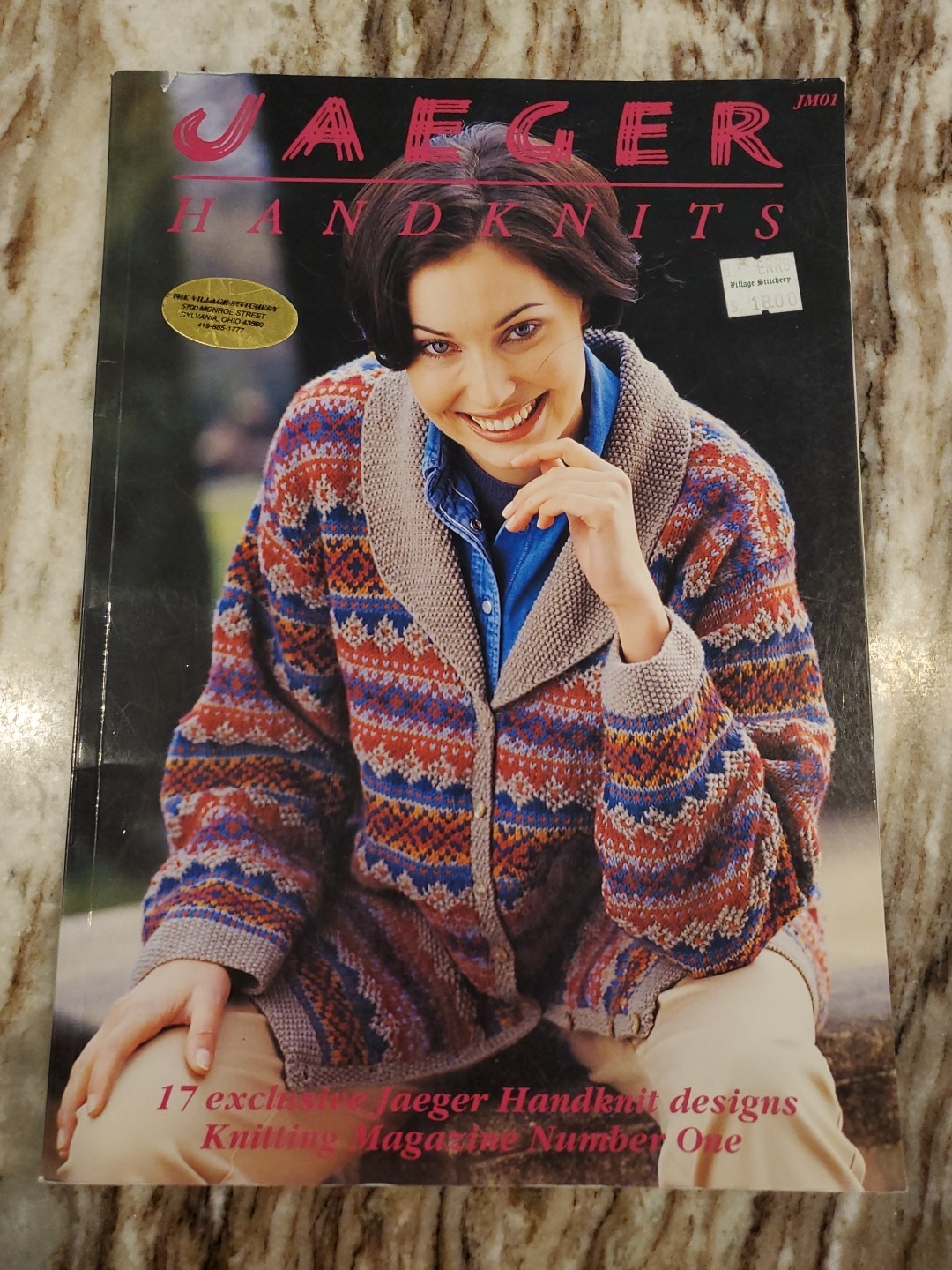 Jaeger Handknits Knitting Magazine Number One - 17 Exclusive Handknit Designs