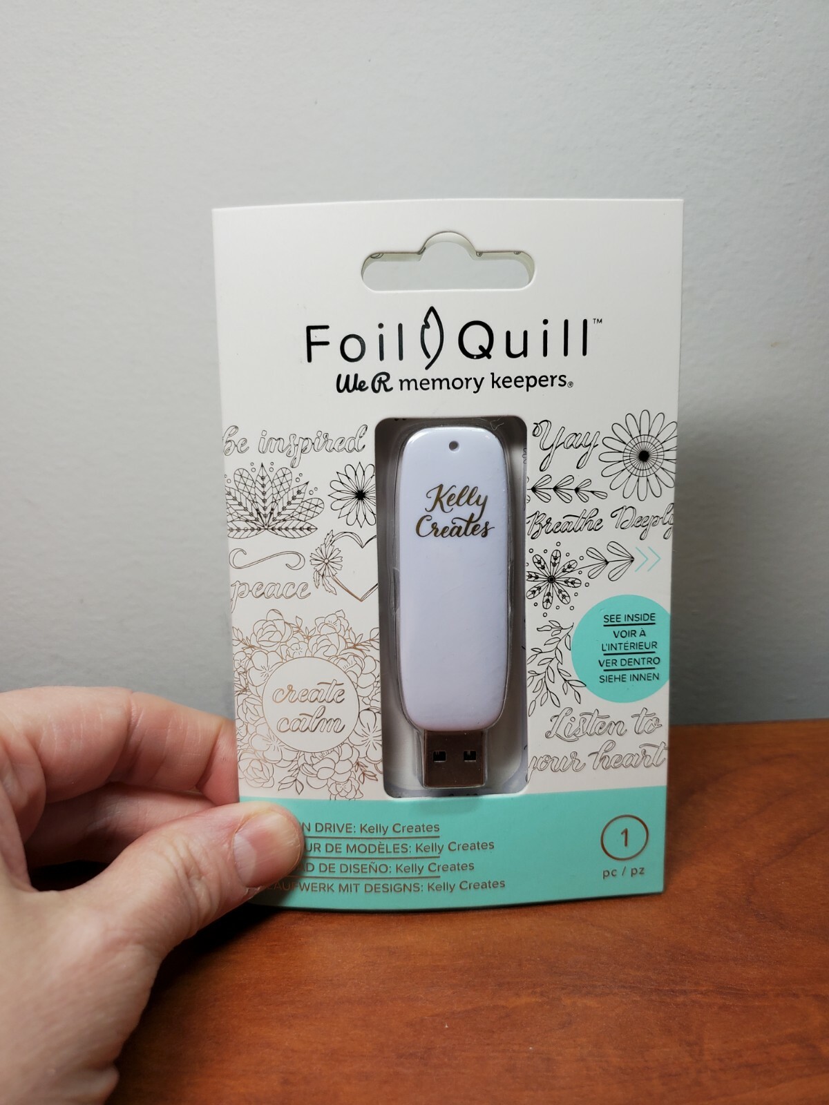 CR2 We R Memory Keepers Foil Quill USB Drive Kelly Creates 200 designs SVG PNG