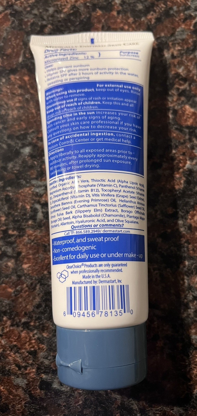 Clear Choice Sunscreen for Face SPF 45 Light Moisturizer - 4OZ-