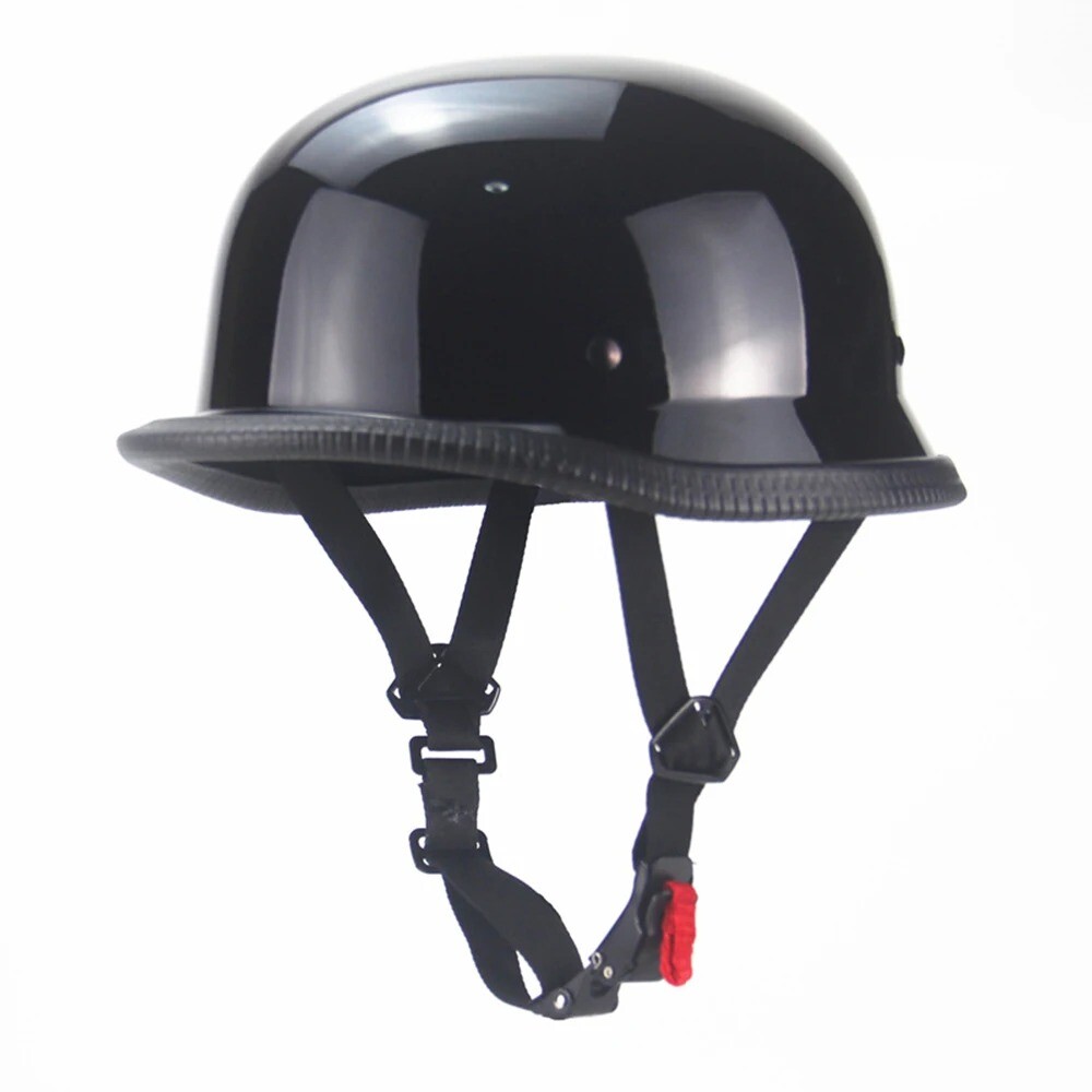 New Retro German Stahlhelm Style Half Helmet Electric Bicycle Scooter Motorcycle