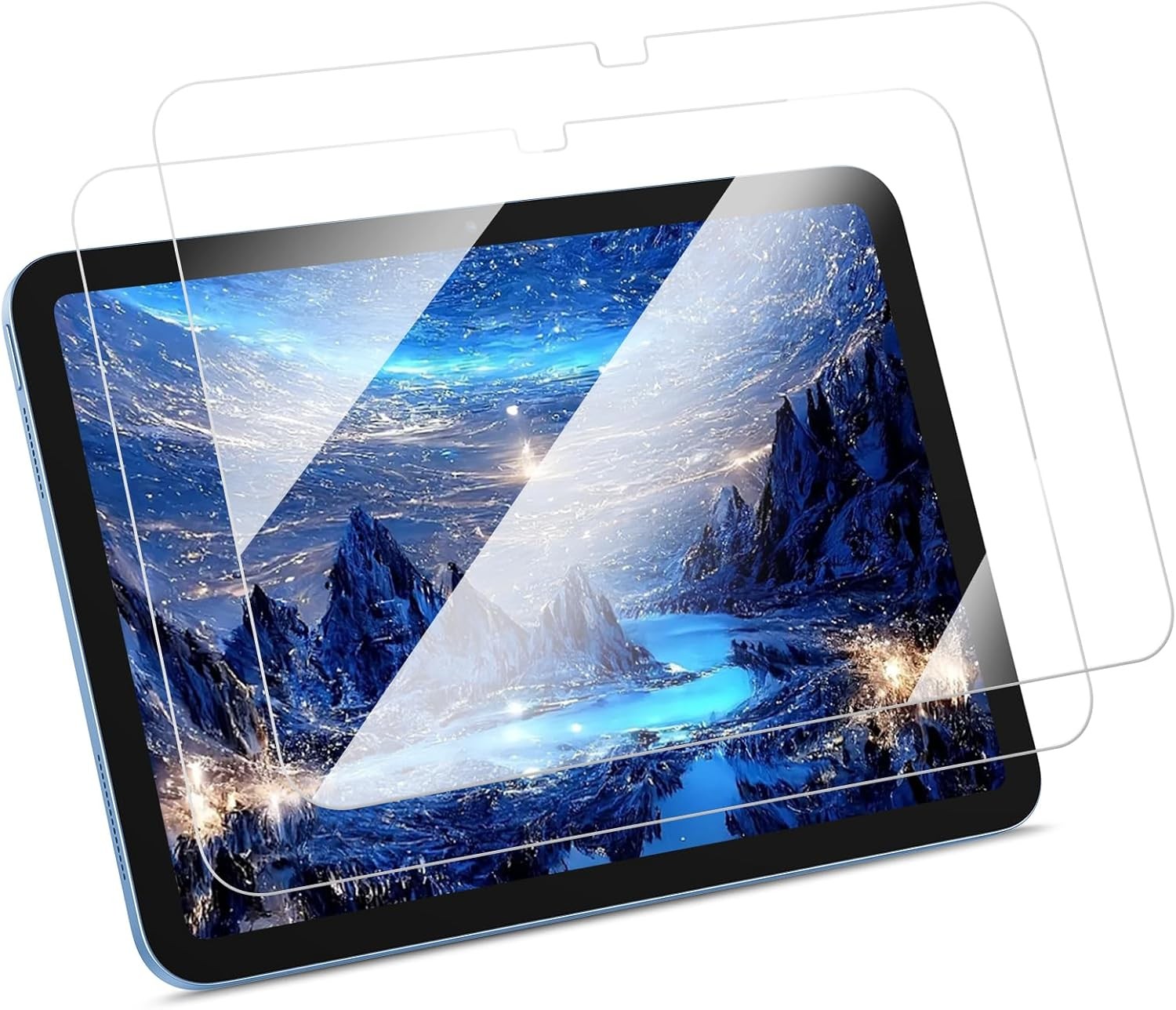 [2 Pack] Tempered Glass Screen Protector for iPad 10th Gen 10.9" (2022) HD Clear