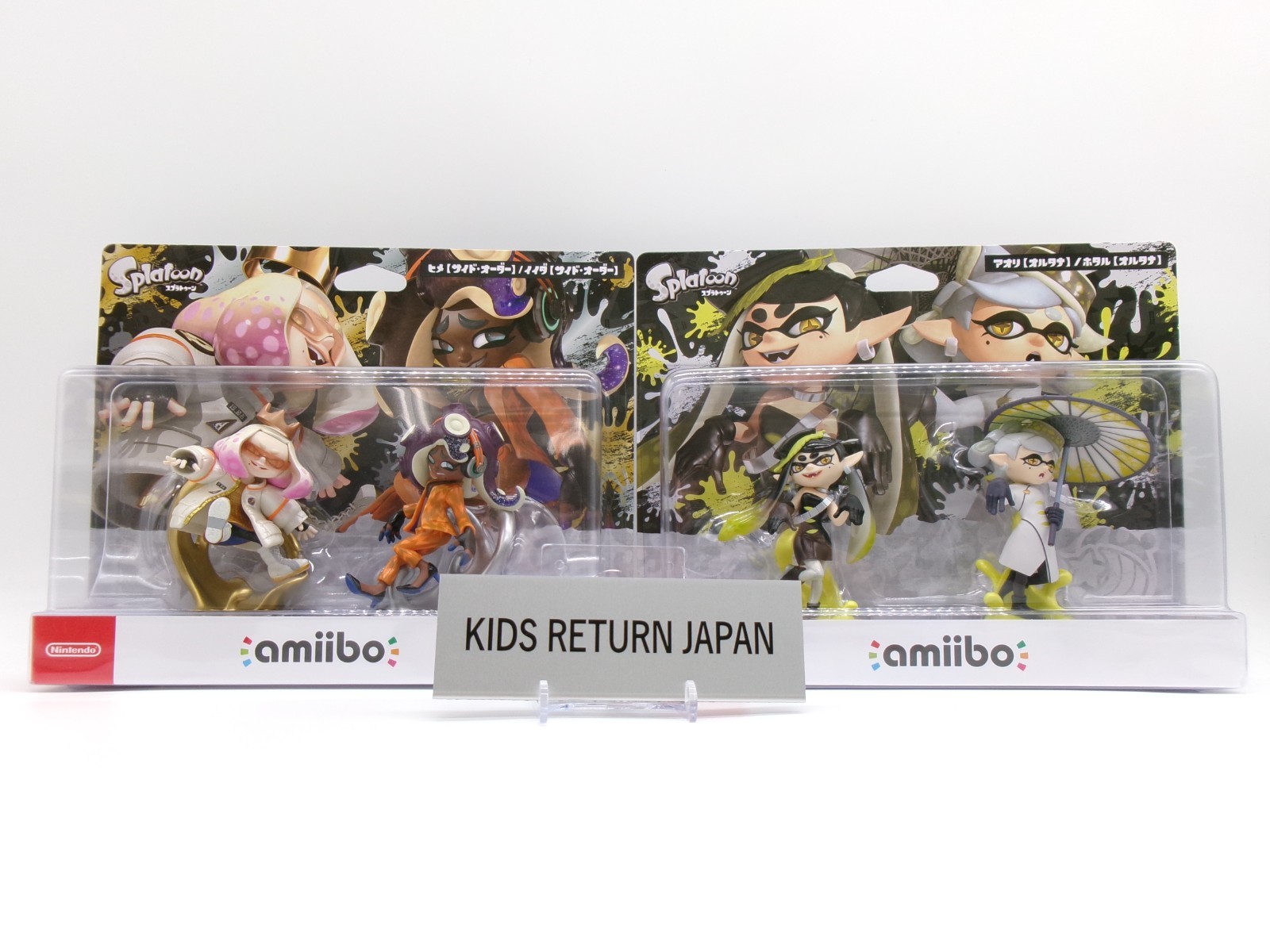 Nintendo Splatoon amiibo Pearl & Marina Off The Hook Callie & Marie Alterna Set
