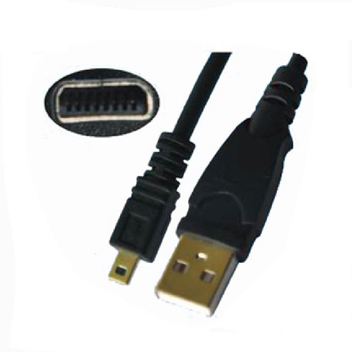 WholesaleCables   USB TO FUJIFILM CABLE  (8pins)  FinePIX WC-U007-5