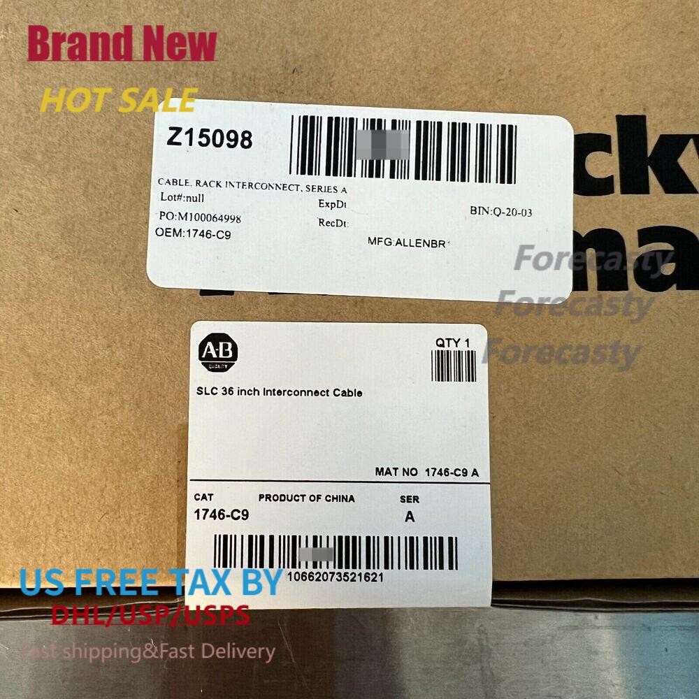 AB 1746-C9 SLC 36 Inch Interconnect Cable New Sealed Fast Shipping 1PCS