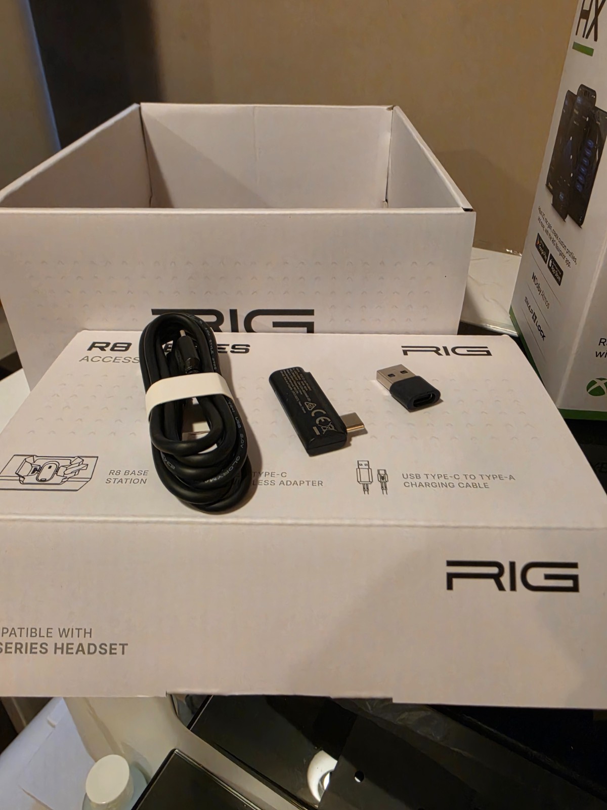 RIG R8 PRO HX Wireless Gaming Headset - Black Xbox