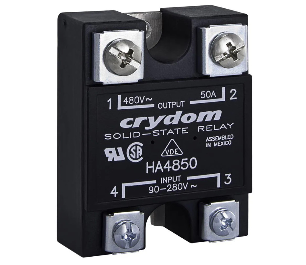 OEM New Crydom HA4850G Solid State Relay SSR 50A 530VAC AC Input 1 Unit
