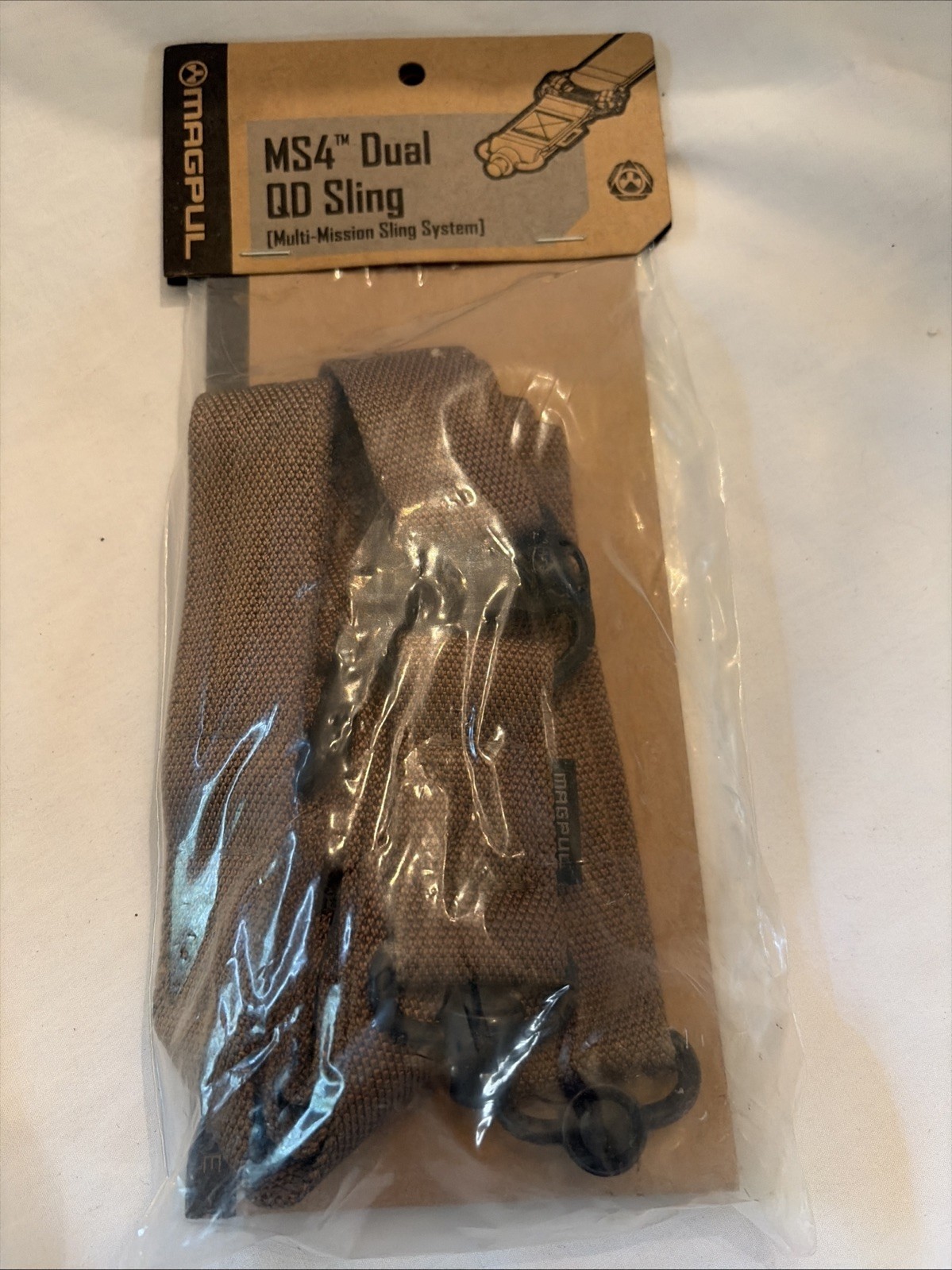MS4 Dual  QD Sling - Tan/brown