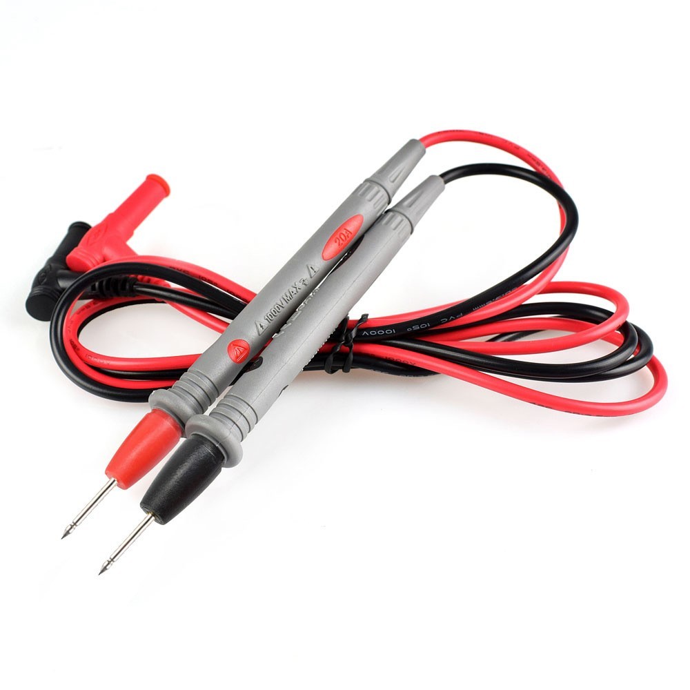 Multimeter Hard Point Test Leads Set 1000V 20A Meter Probes
