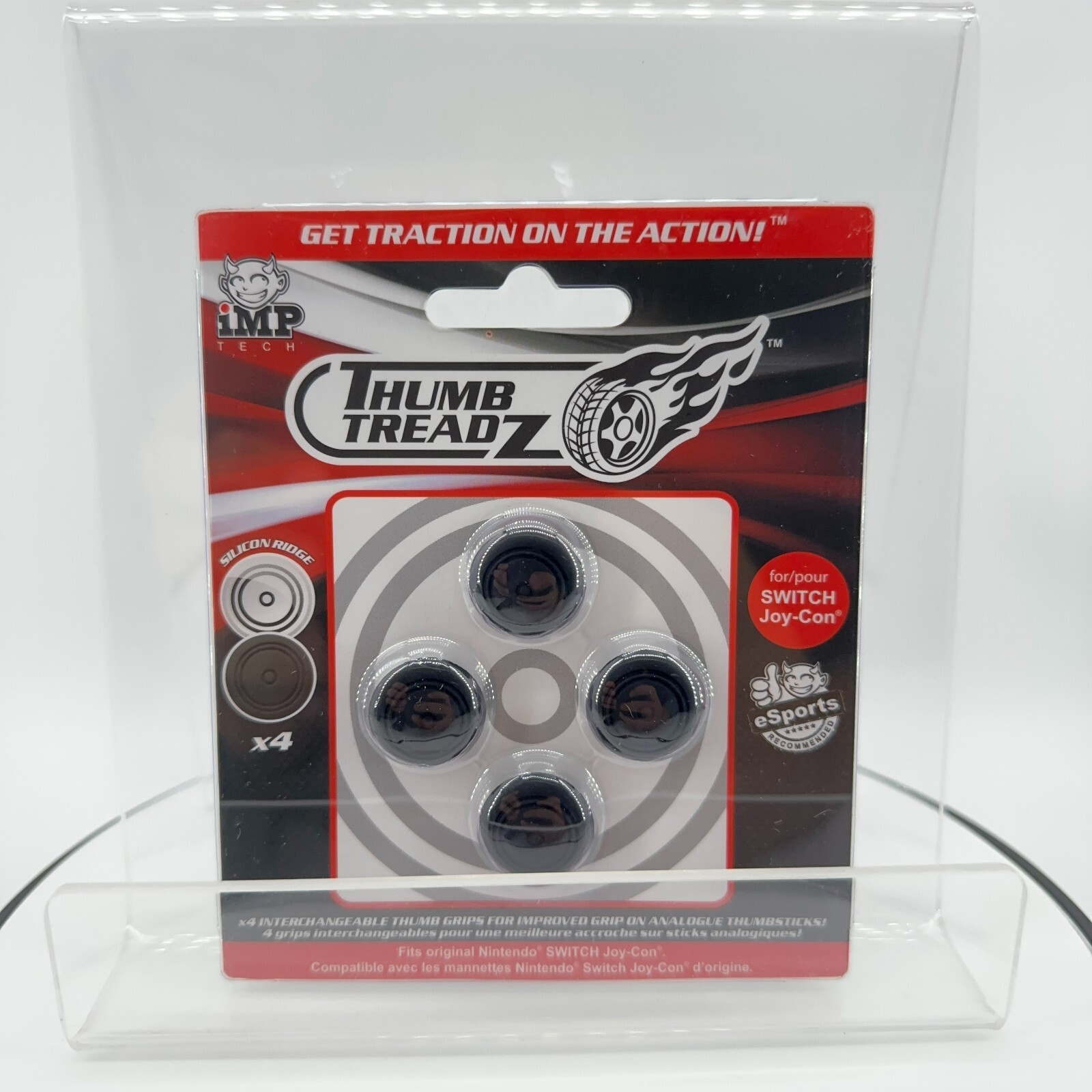 Trigger Treadz Switch Thumb Treadz Black Nintendo Switch