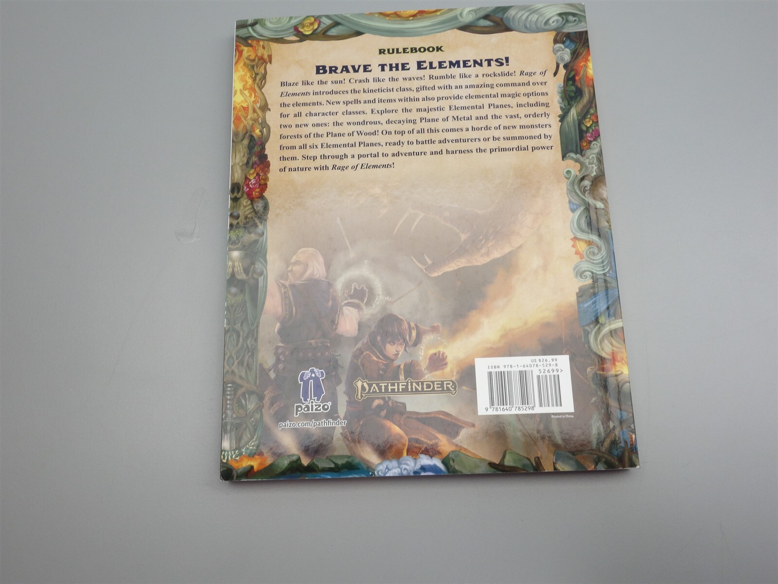 Pathfinder: Rage of Elements (2nd Edition Paizo)