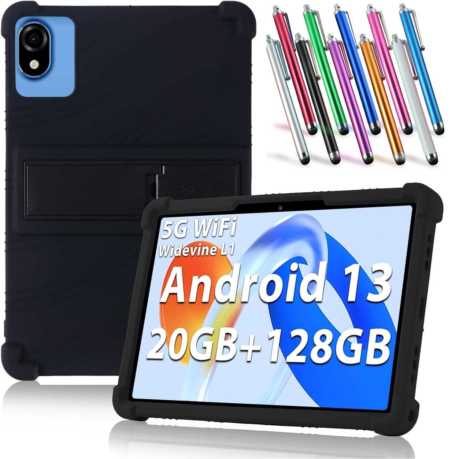 Case for DOOGEE T10 Pro/T10/T10S/U10/U10Pro/U9/T10W 10 Inch Tablet W/ Kickstand