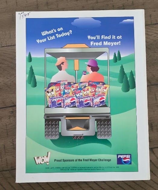 Fred Meyer Challenge Official 1999 Souvenir Program - PGA - Golf