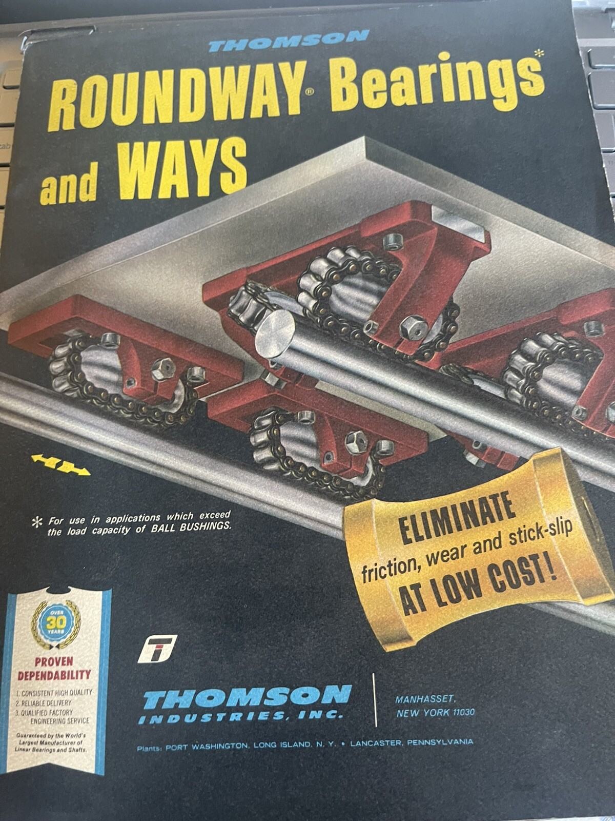 Thomson Roundway Bearings and Ways Brochure