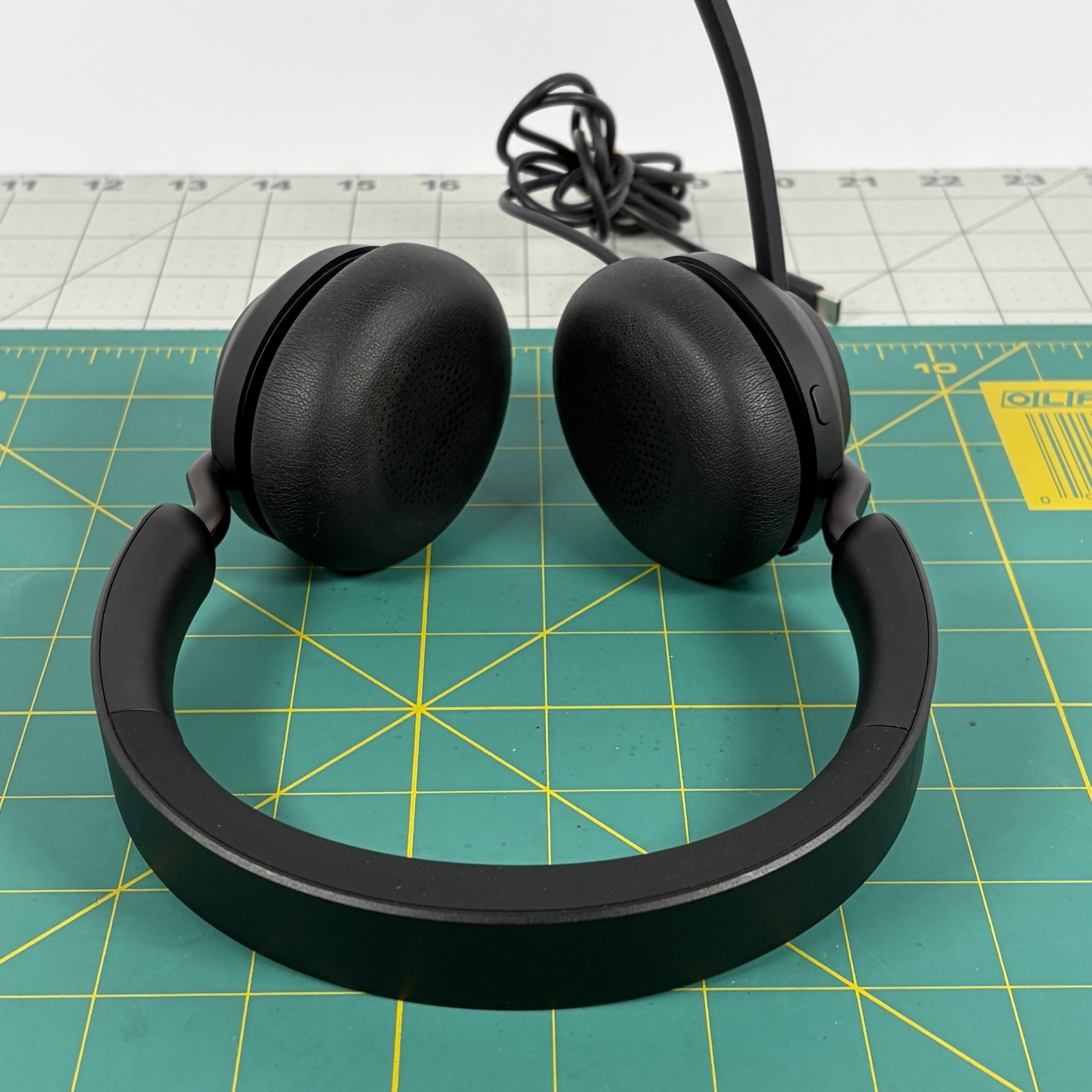 Jabra Evolve2 40 SE USB-C Wired Stereo Headset UC Noise Cancel Mic Tested