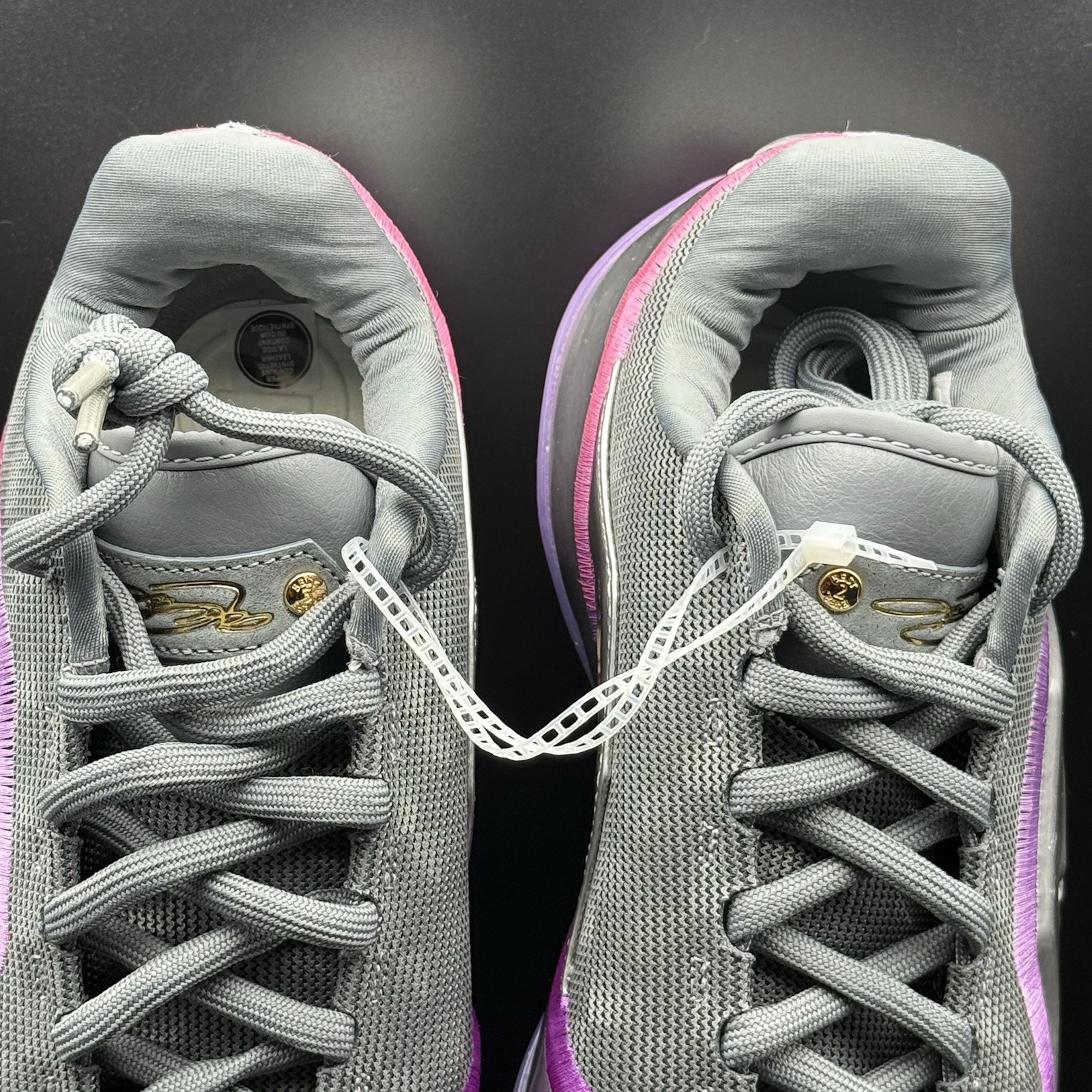 Nike Lebron 23 LUX Bubble Boy Purple Grey Basketball IF0694-002 Mens Size 8