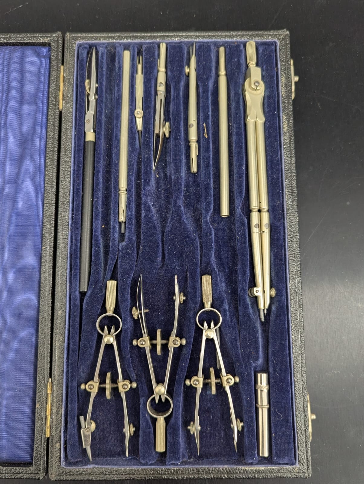 VINTAGE Drafting technical drawing set West & partners westminster Riefler